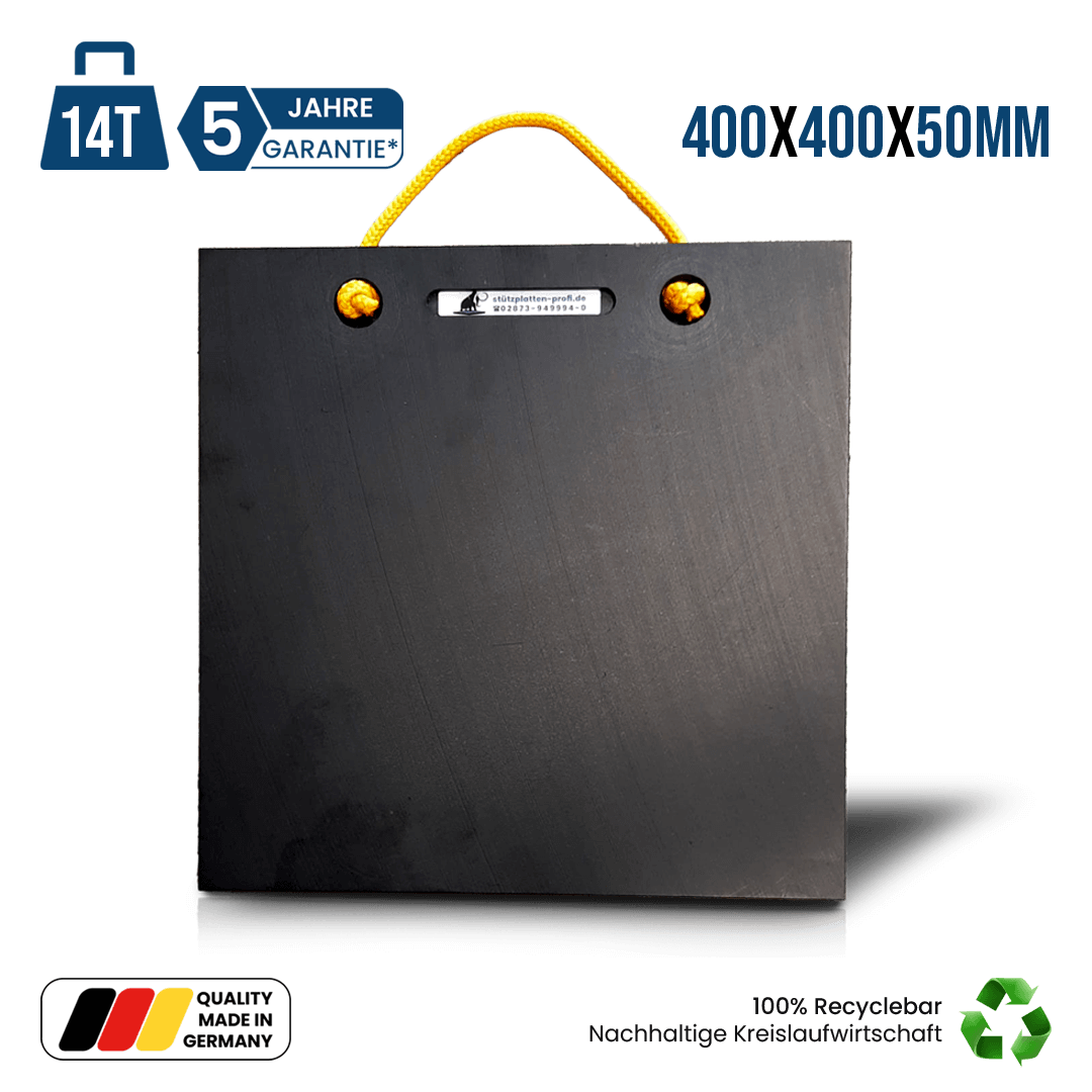 Profi Stützplatte in 400 x 400 x 50mm