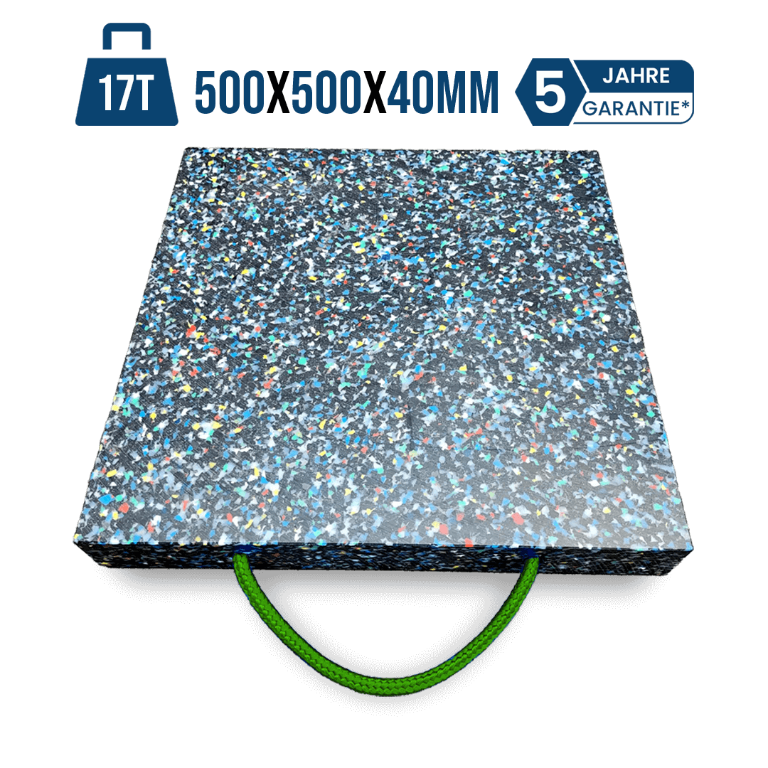 Profi Stützplatte in 500 x 500 x 40mm