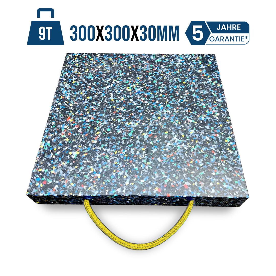 Profi Stützplatte in 300 x 300 x 30mm